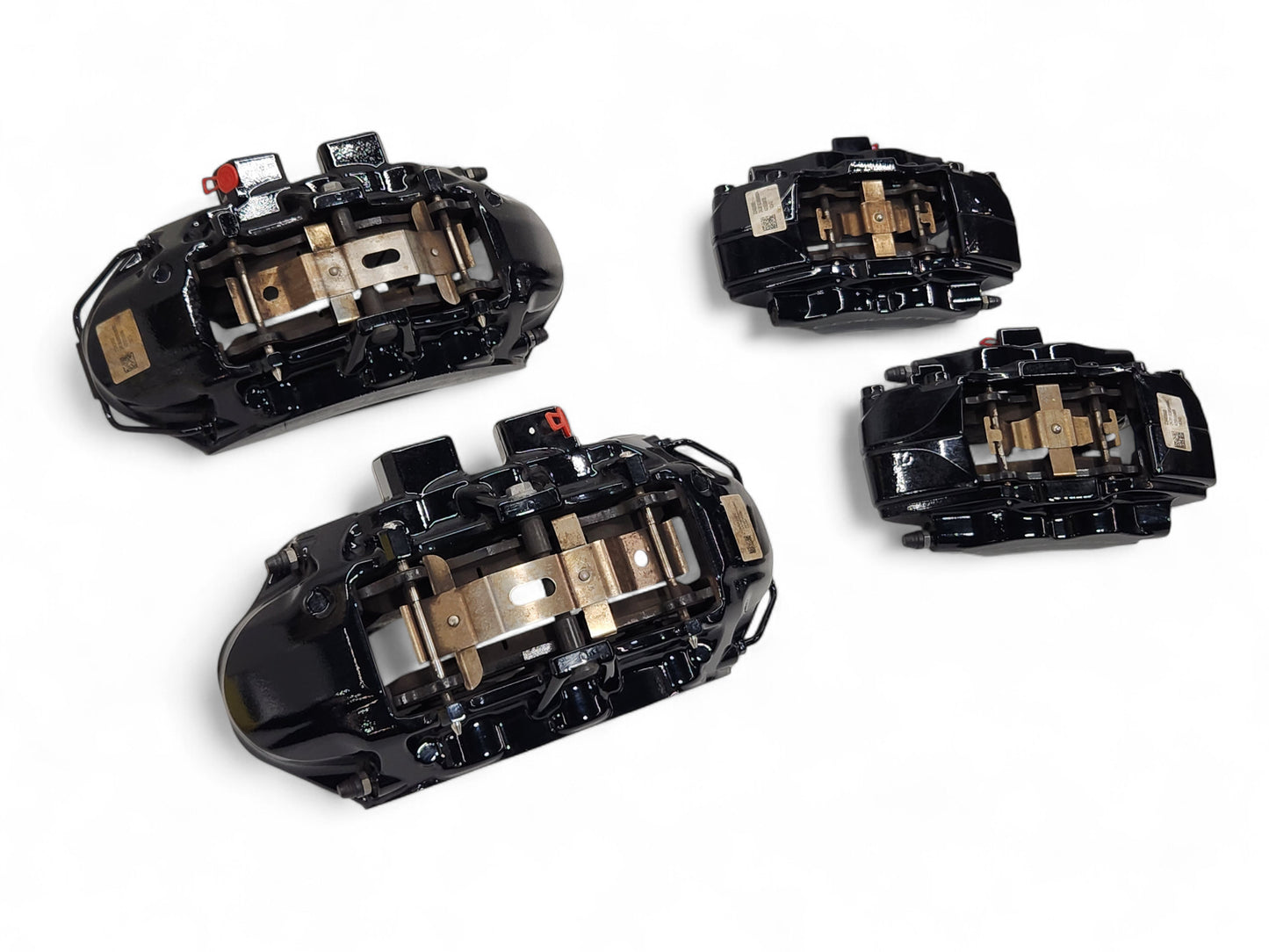 2015-2019 Corvette C7 Z06 Grand Sport Black Brake Calipers OEM GM NON CERAMIC