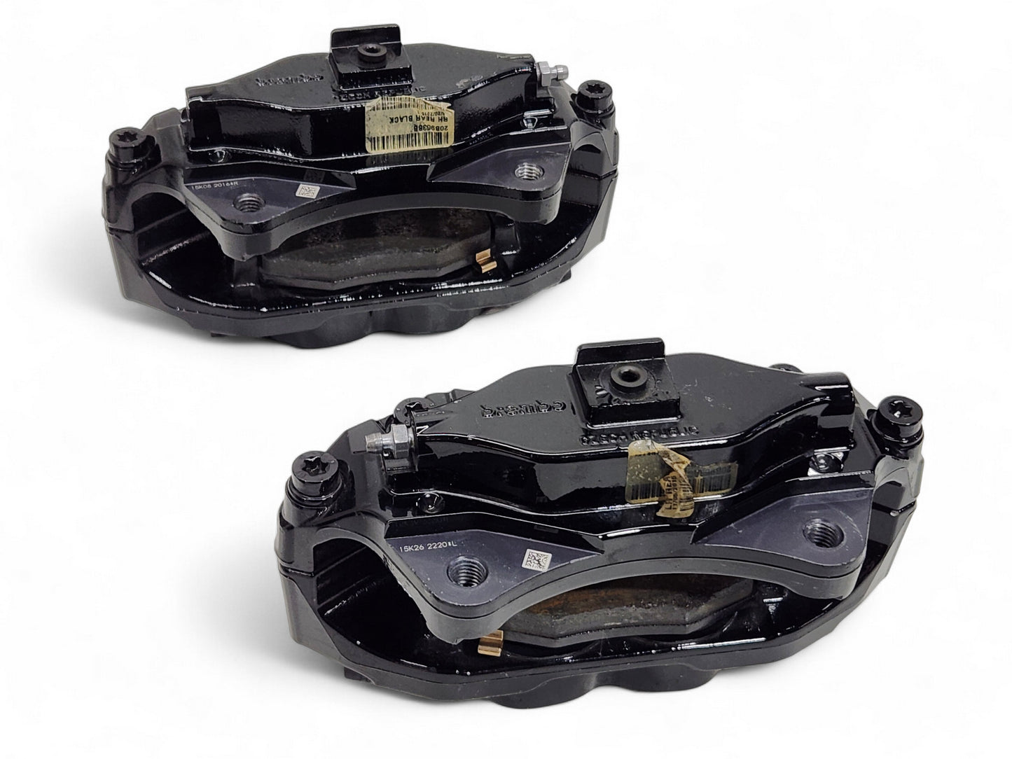 2015-2019 Corvette C7 Stingray J55 Z51 Black Brake Calipers OEM GM