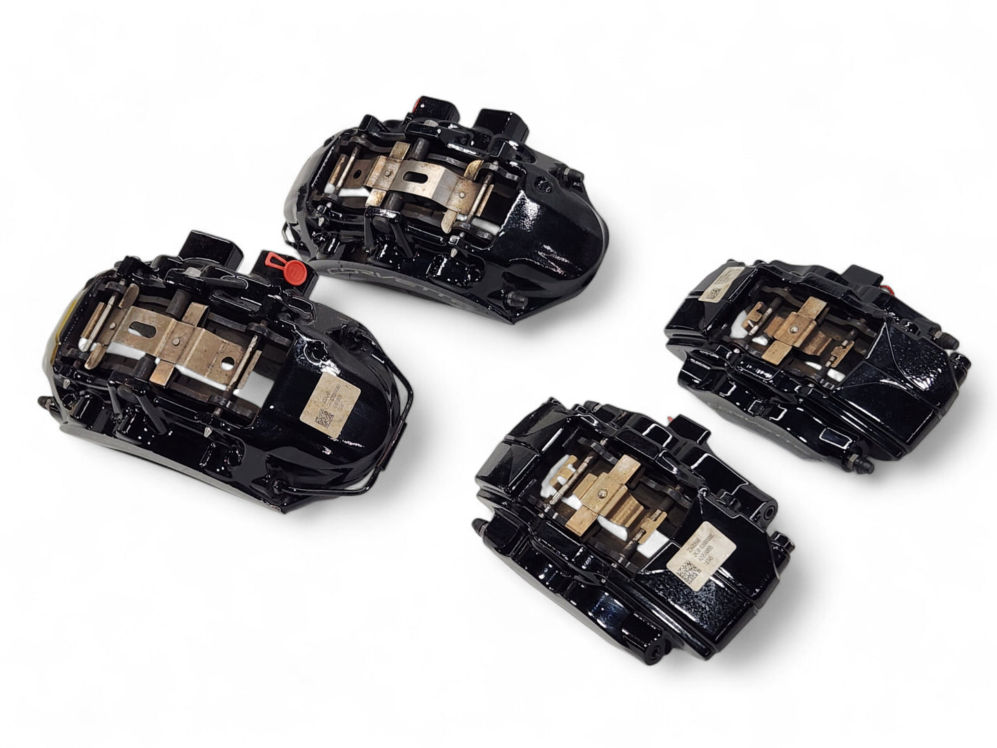 2015-2019 Corvette C7 Z06 Grand Sport Black Brake Calipers OEM GM NON CERAMIC