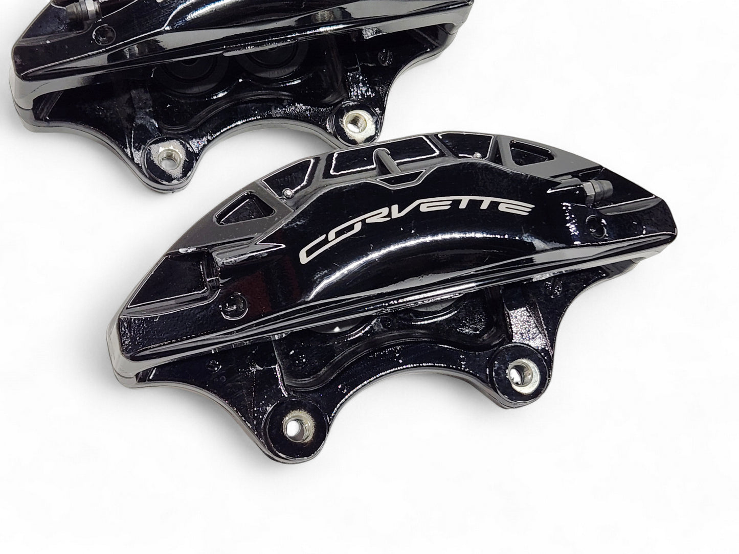 2015-2019 Corvette C7 Stingray J55 Z51 Black Brake Calipers OEM GM