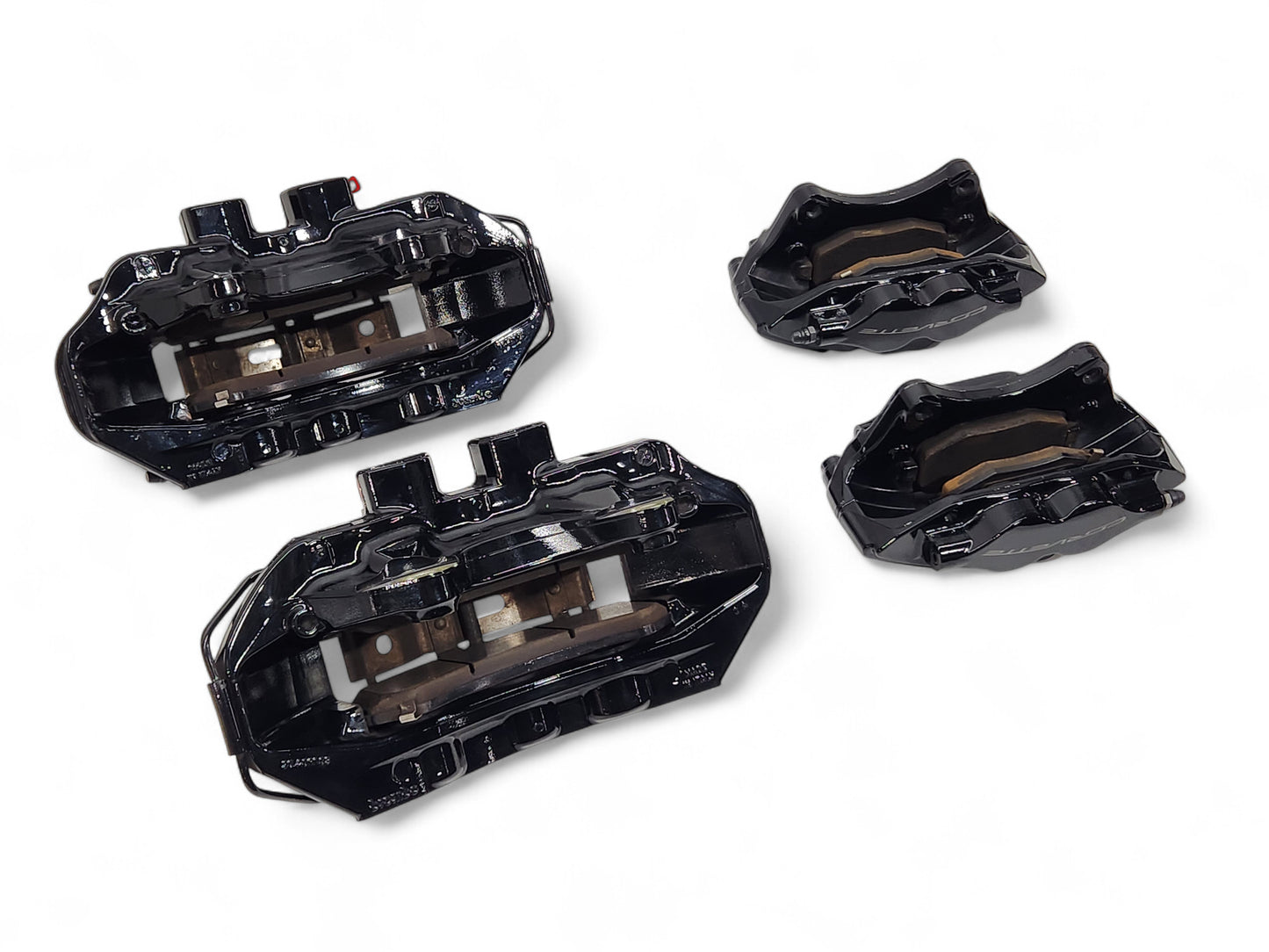 2015-2019 Corvette C7 Z06 Grand Sport Black Brake Calipers OEM GM NON CERAMIC