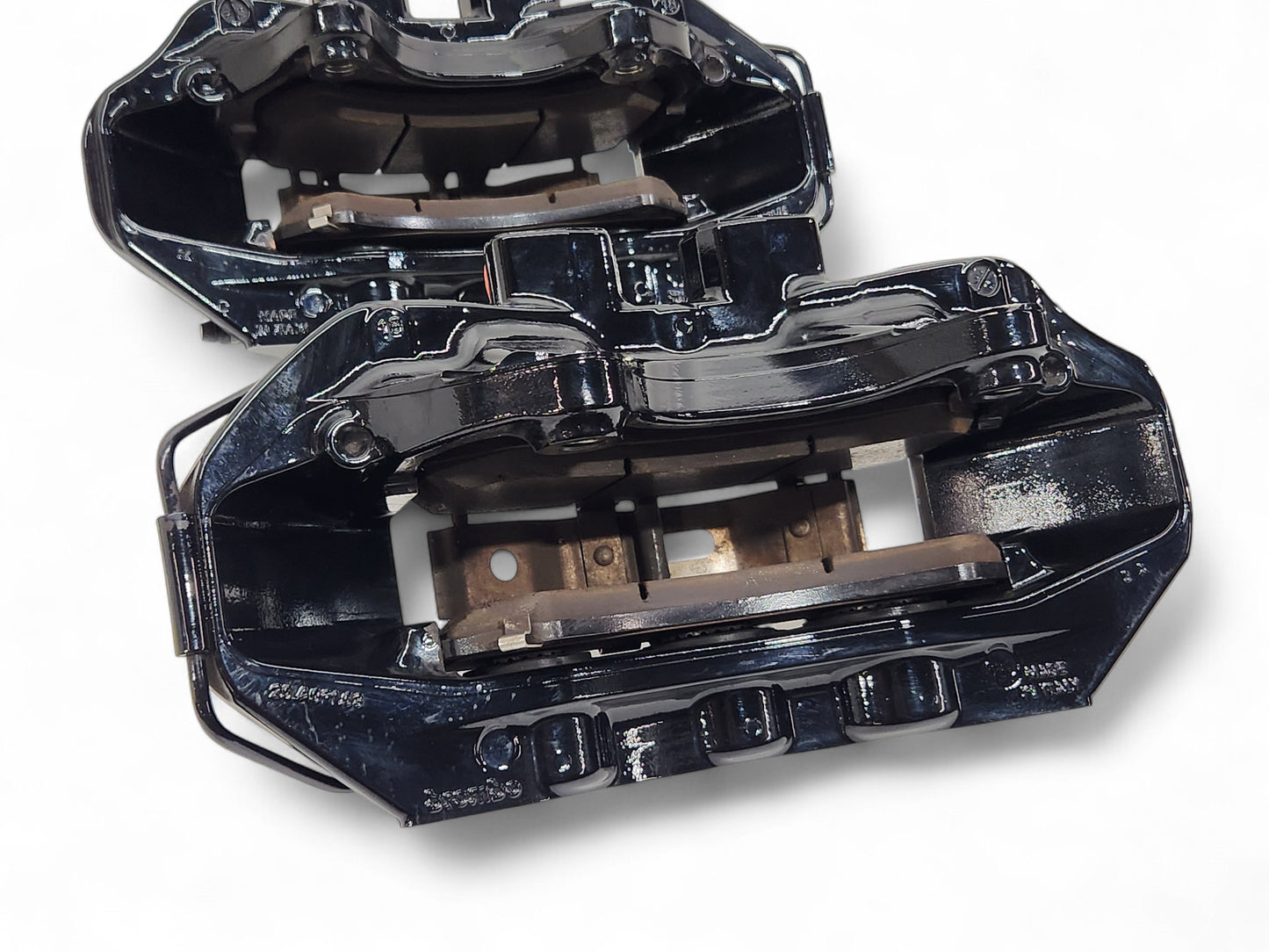 2015-2019 Corvette C7 Z06 Grand Sport Black Brake Calipers OEM GM NON CERAMIC