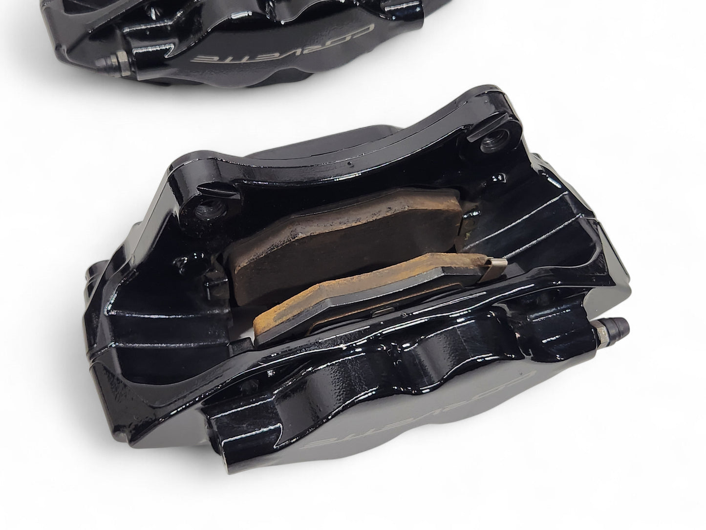 2015-2019 Corvette C7 Z06 Grand Sport Black Brake Calipers OEM GM NON CERAMIC