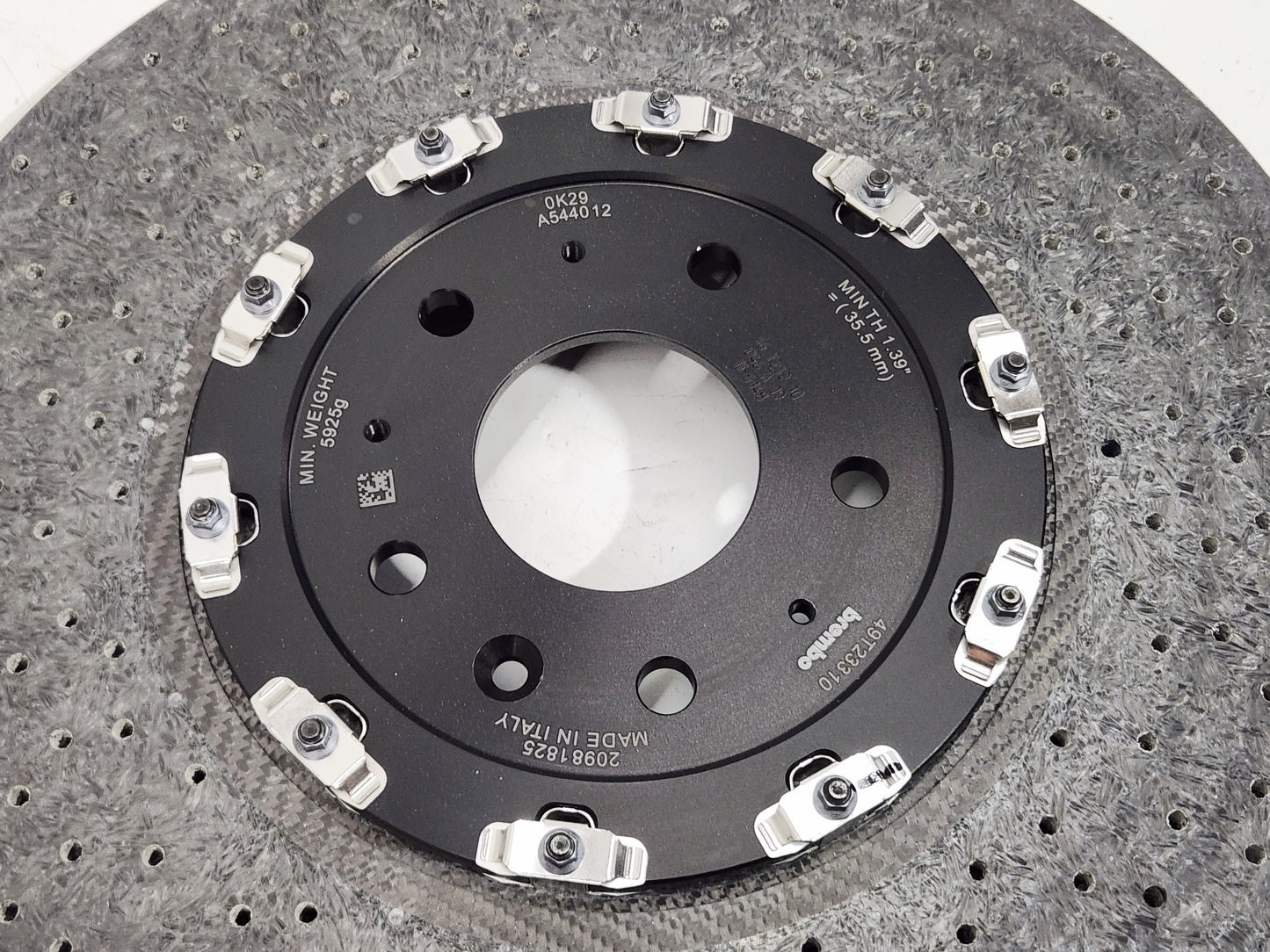 2015-2019 Corvette C7 Z06 Grand Sport Z06 Front Carbon Ceramic Brake Rotor