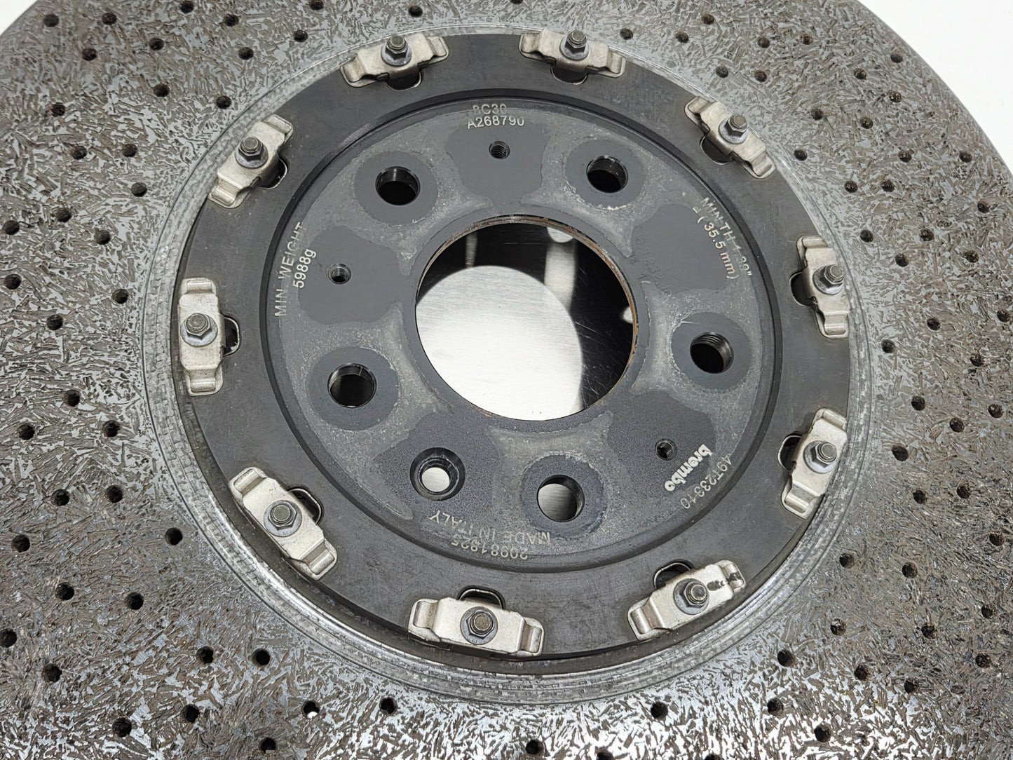 2015-2019 Corvette C7 Z06 Grand Sport Z06 Front Carbon Ceramic Brake Rotor