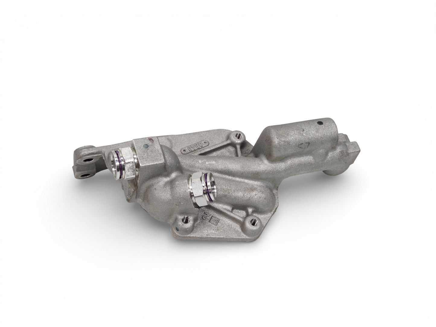 2015-2019 Corvette C7 Z06 LT4 Dry Sump Engine Oil Cooler Bracket OEM GM