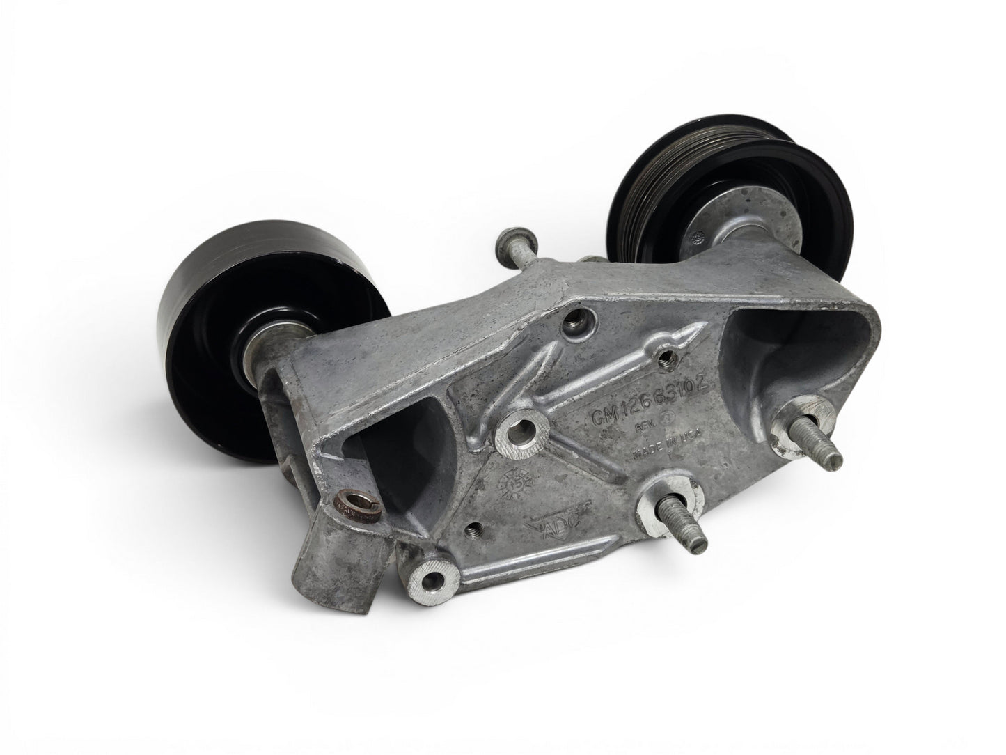 2015-2019 Corvette C7 Z06 LT4 Tensioner Bracket with Idlers OEM GM 12663102