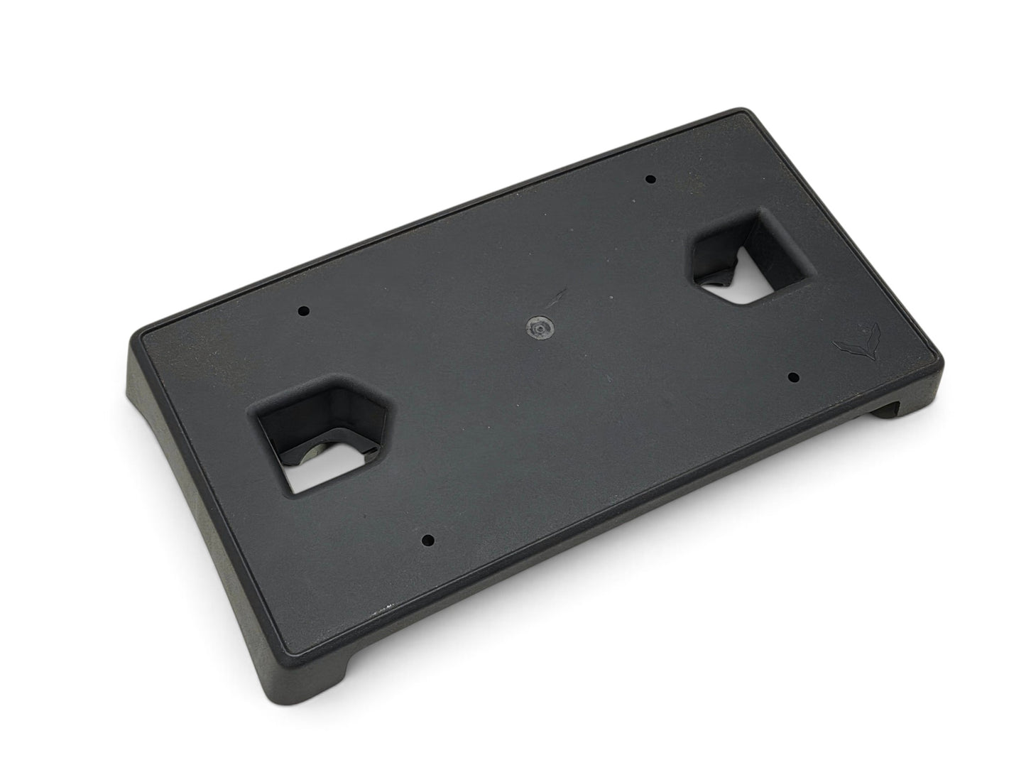 Send it Auto Parts OEM black plastic front license plate bracket for 2015-2019 Chevrolet Corvette C7 Z06