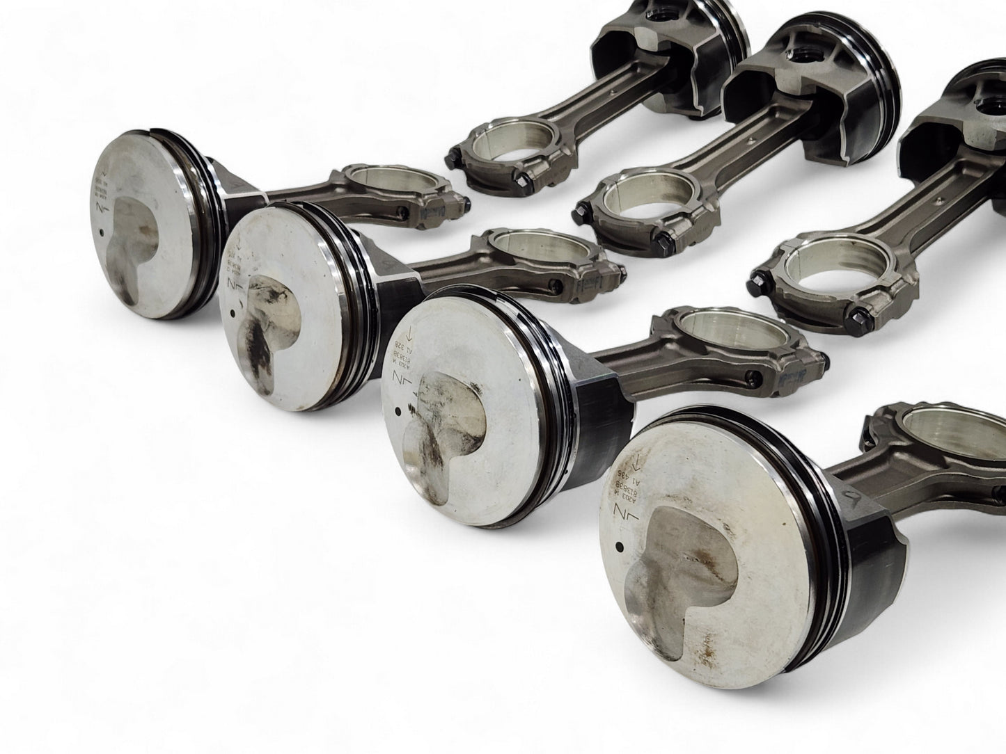 2015-2024 LT4 6.2L Supercharged Pistons with Connecting Rod OEM GM