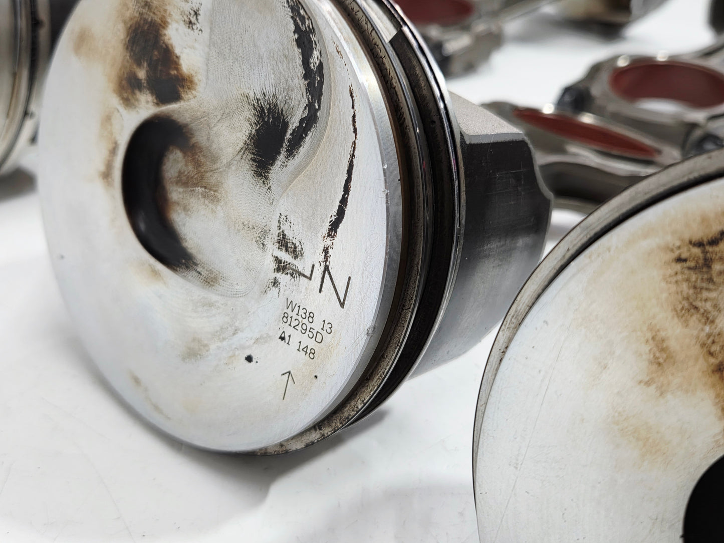 2015-2024 LT4 6.2L Supercharged Pistons with Connecting Rods OEM GM