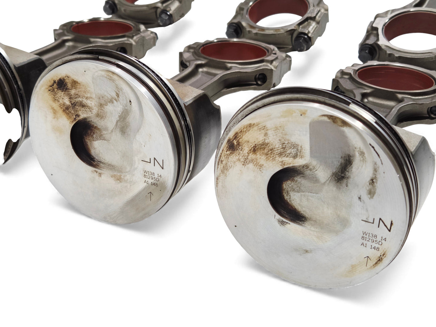 2015-2024 LT4 6.2L Supercharged Pistons with Connecting Rods OEM GM