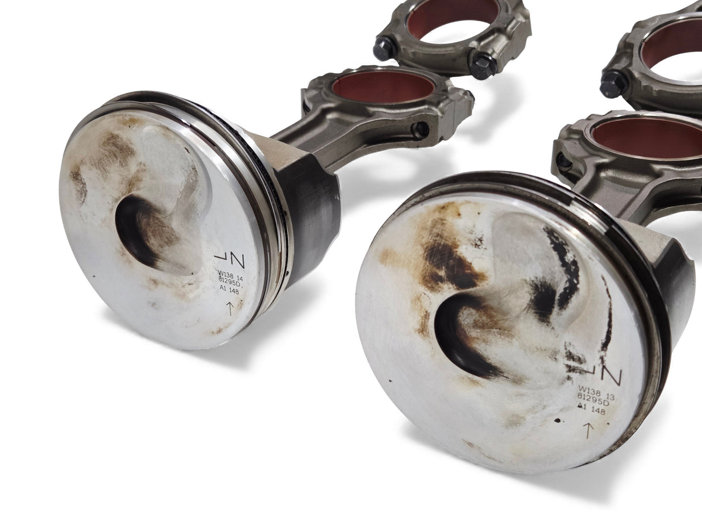 2015-2024 LT4 6.2L Supercharged Pistons with Connecting Rods OEM GM