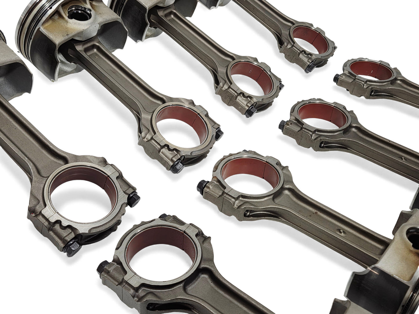 2015-2024 LT4 6.2L Supercharged Pistons with Connecting Rods OEM GM