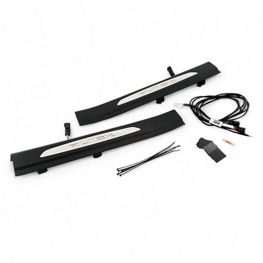 2016-2018 Buick Envision Front Illuminated Door Sill Entry Plates OEM GM 94533686