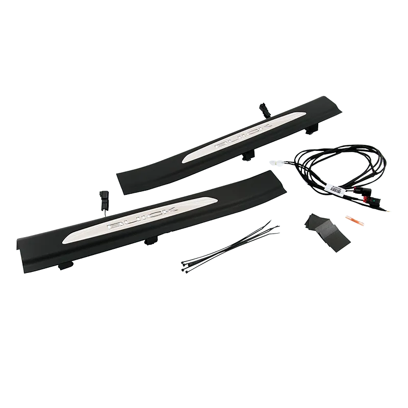 2016-2018 Buick Envision Front Illuminated Door Sill Entry Plates OEM GM 94533686