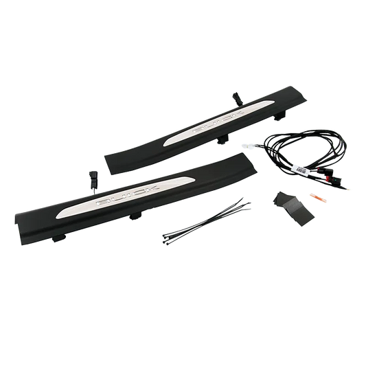 2016-2018 Buick Envision Front Illuminated Door Sill Entry Plates OEM GM 94533686
