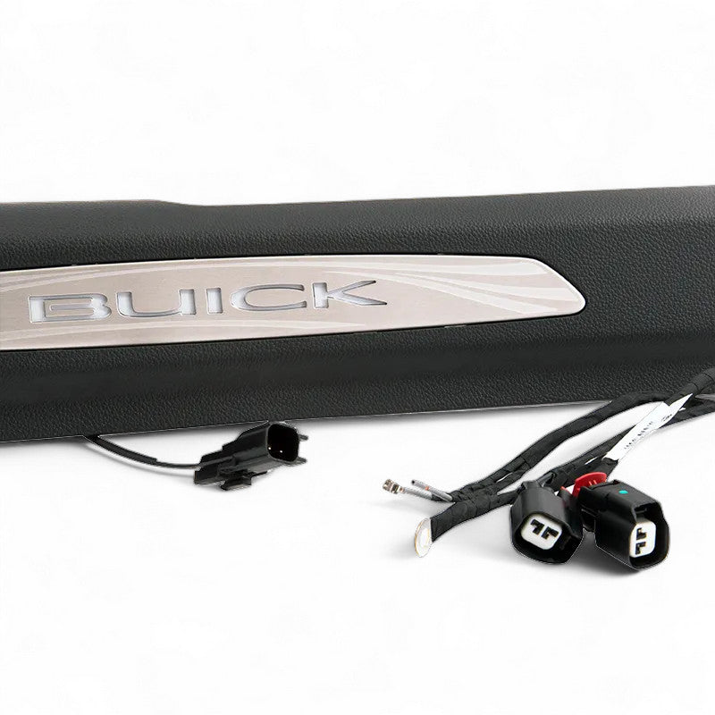 2016-2018 Buick Envision Front Illuminated Door Sill Entry Plates OEM GM 94533686