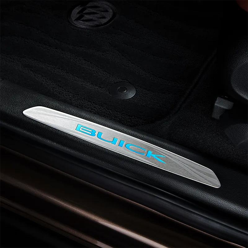 2016-2018 Buick Envision Front Illuminated Door Sill Entry Plates OEM GM 94533686