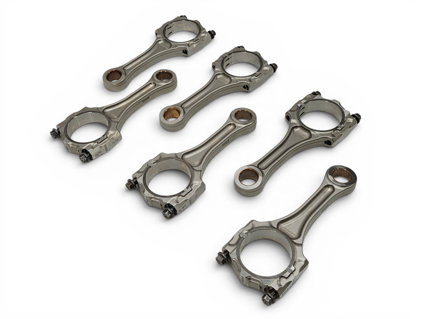 2016-2019 Cadillac ATS-V LF4 Pankl Titanium Connecting Rod OEM GM - Set of 6