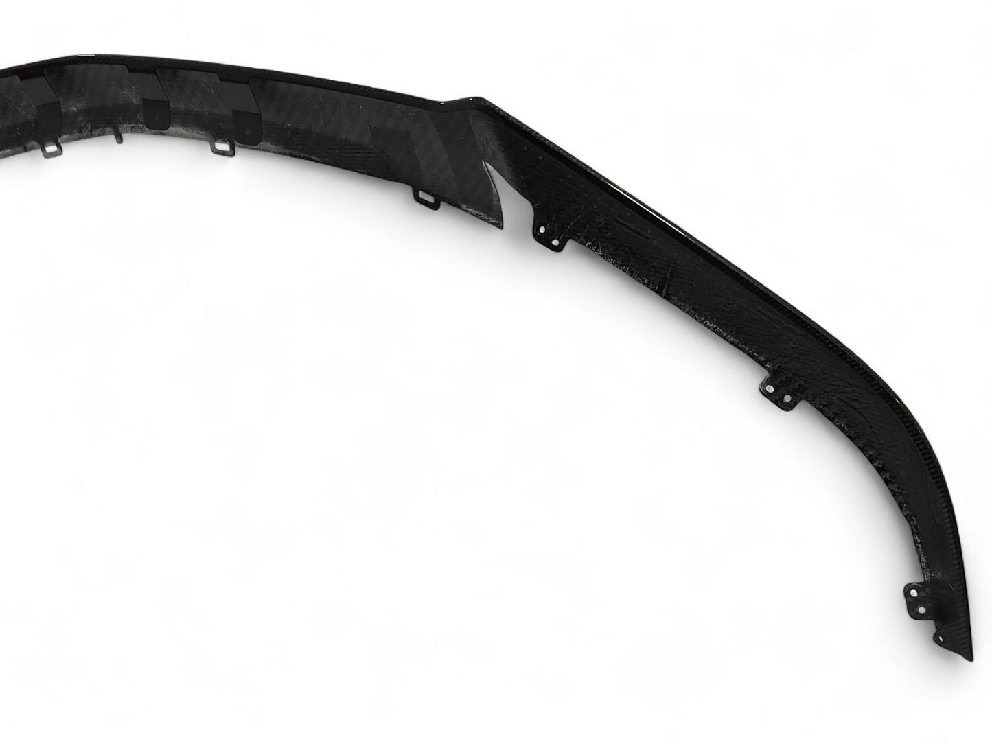 2016-2019 Cadillac CTSV Exposed Carbon Fiber Front Splitter Spoiler OEM GM