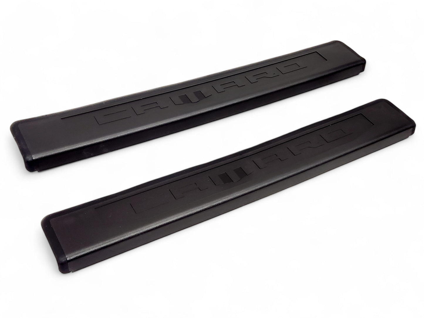 2016-2024 Chevy Camaro Door Sill Plates Black OEM GM 84124303 - Pair