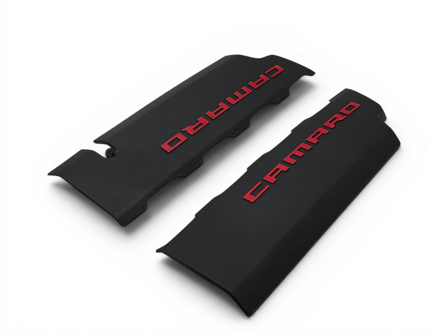 2016-2024 Chevy Camaro SS LT1 6.2L Engine Fuel Rail Covers Pair Black OEM GM