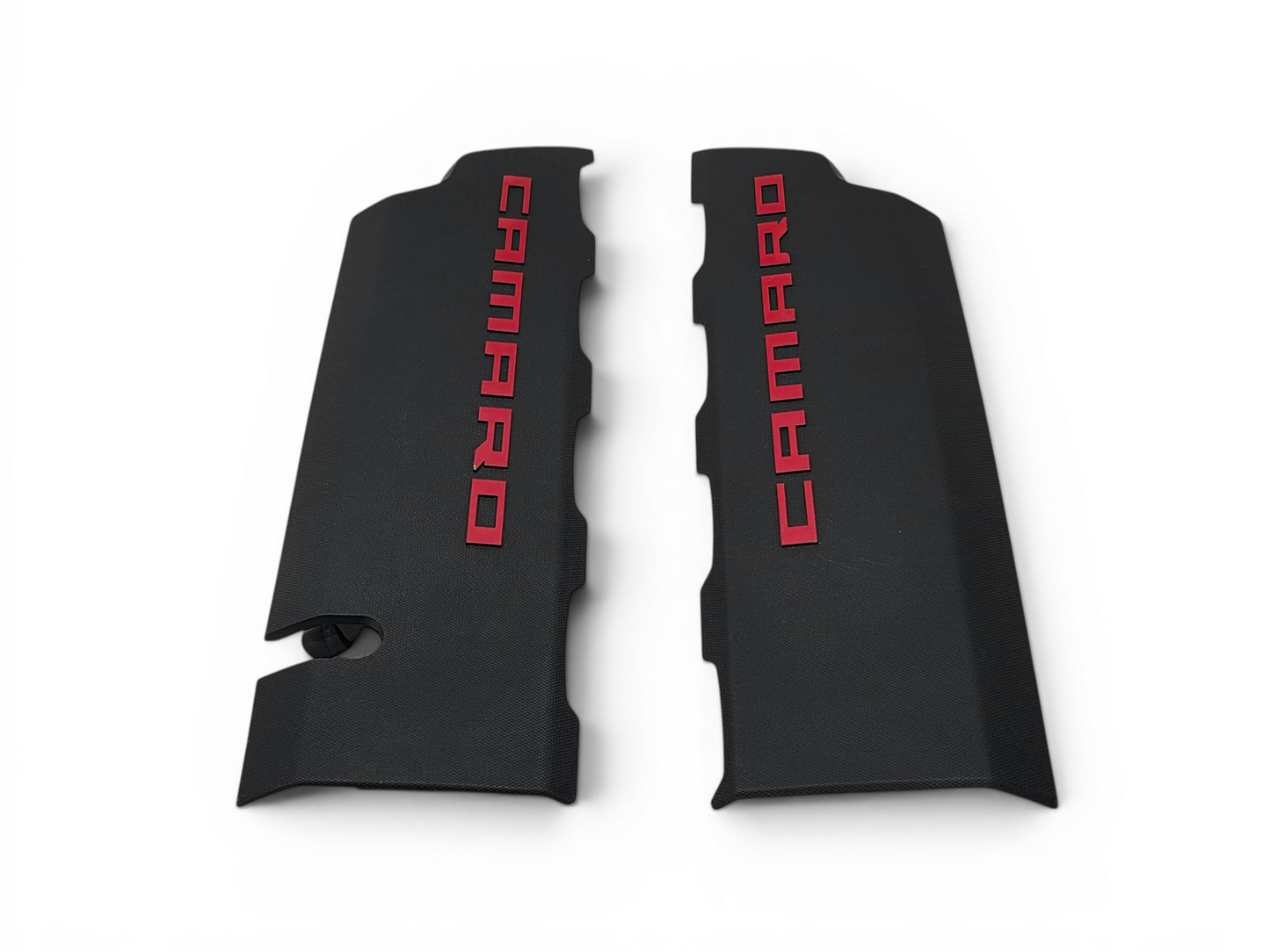 2016-2024 Chevy Camaro SS LT1 6.2L Engine Fuel Rail Covers Pair Black OEM GM