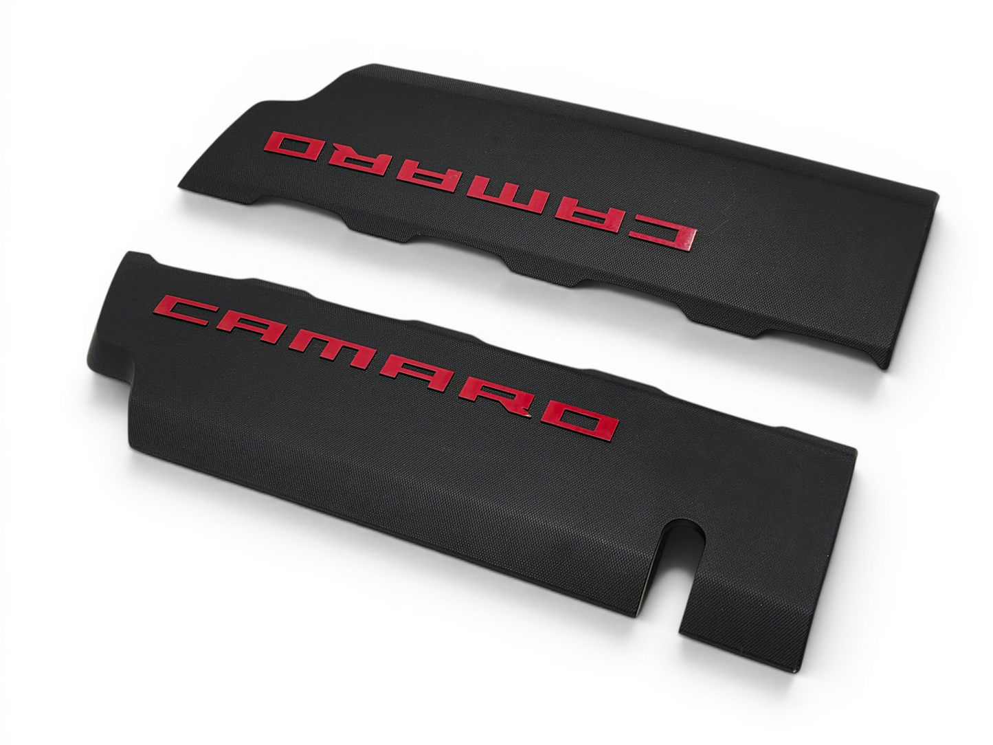 2016-2024 Chevy Camaro SS LT1 6.2L Engine Fuel Rail Covers Pair Black OEM GM