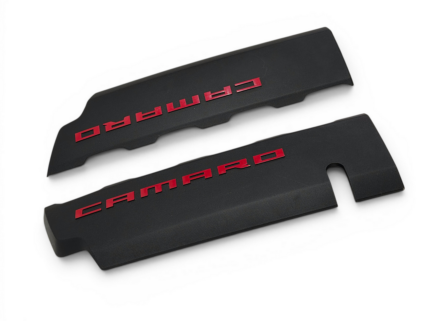 2016-2024 Chevy Camaro SS LT1 6.2L Engine Fuel Rail Covers Pair Black OEM GM