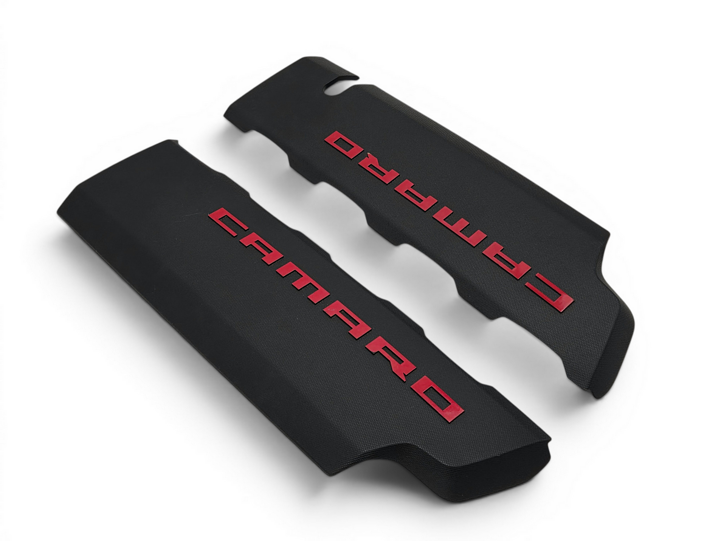 2016-2024 Chevy Camaro SS LT1 6.2L Engine Fuel Rail Covers Pair Black OEM GM