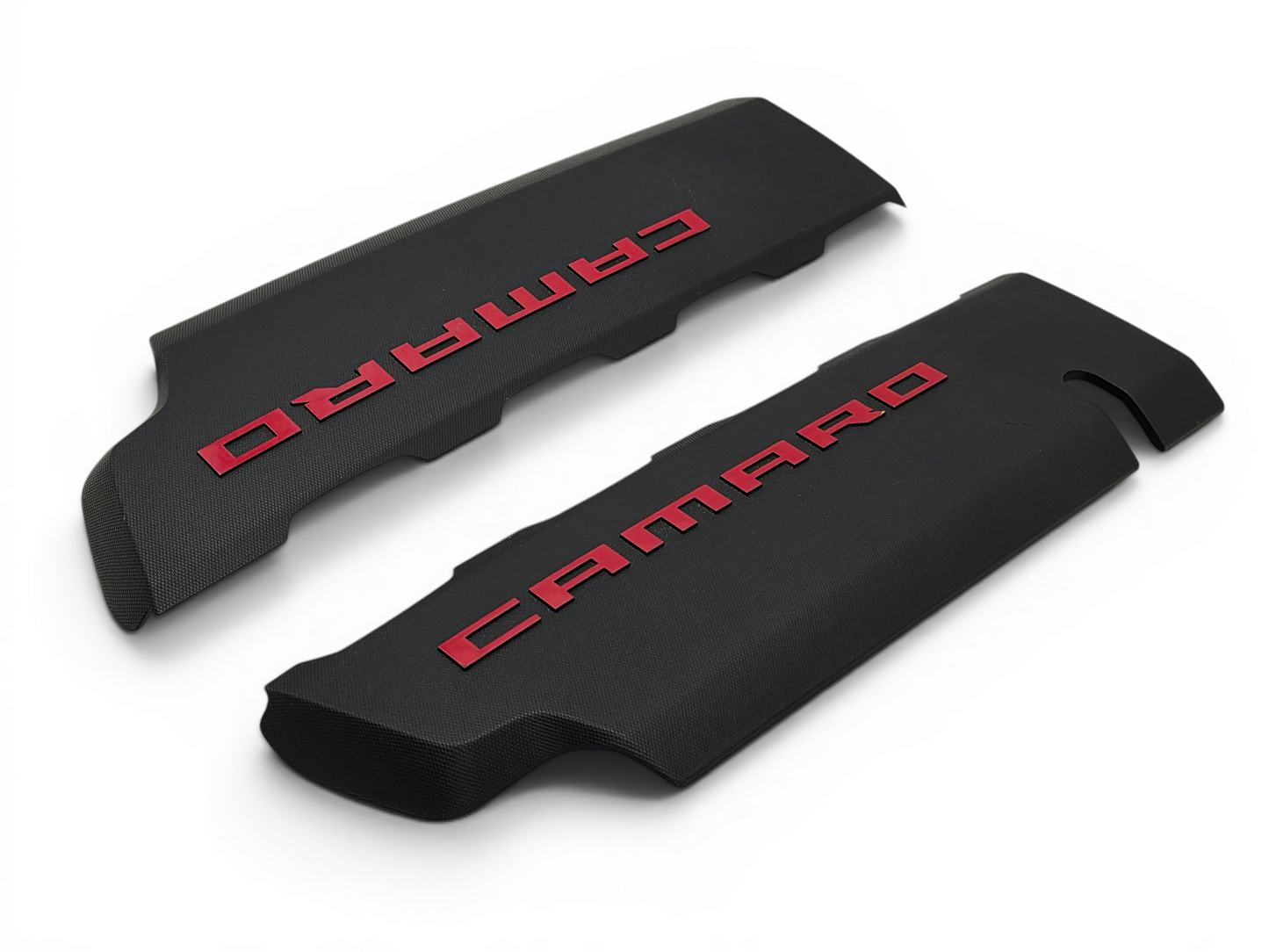 2016-2024 Chevy Camaro SS LT1 6.2L Engine Fuel Rail Covers Pair Black OEM GM