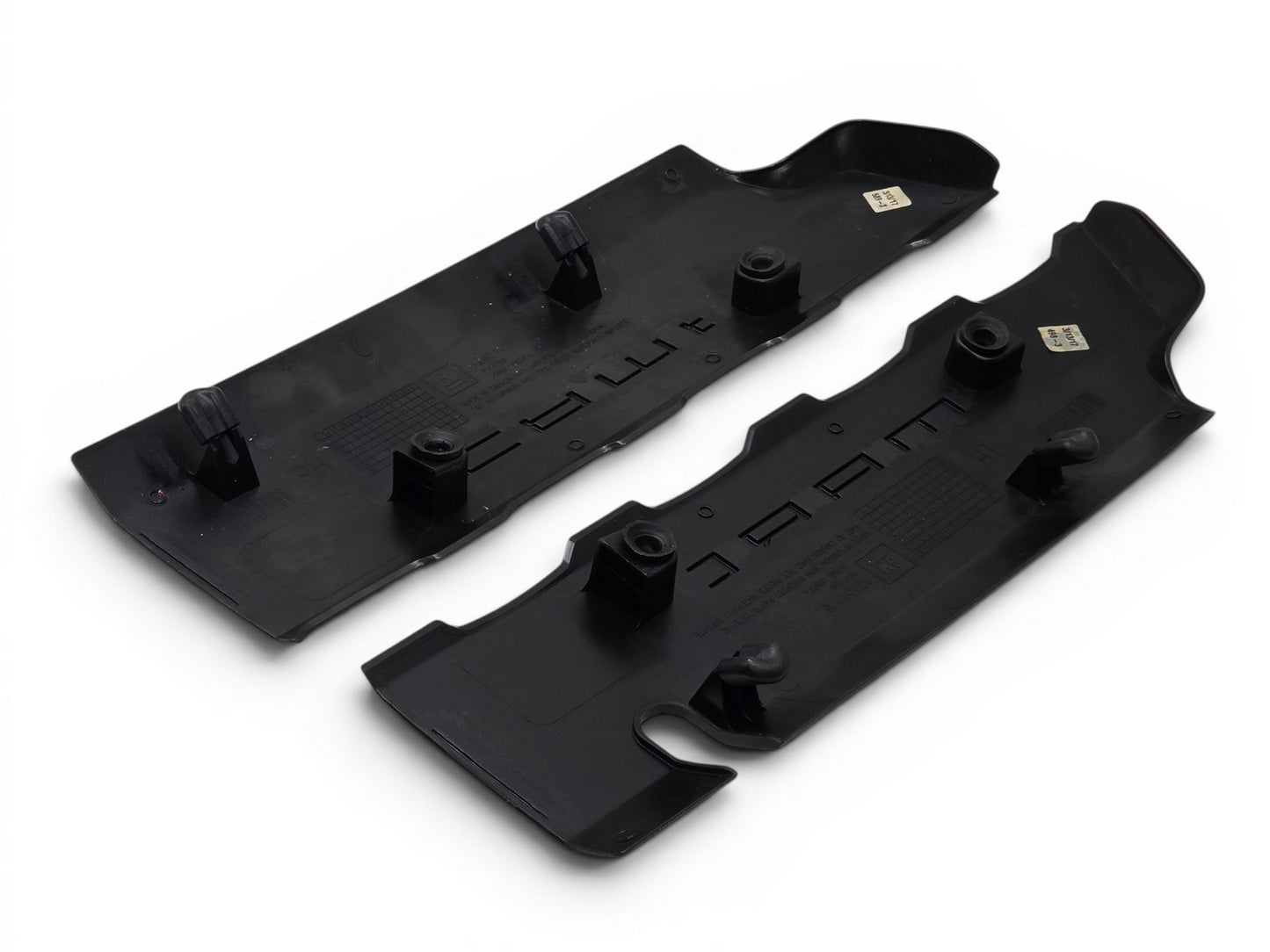 2016-2024 Chevy Camaro SS LT1 6.2L Engine Fuel Rail Covers Pair Black OEM GM
