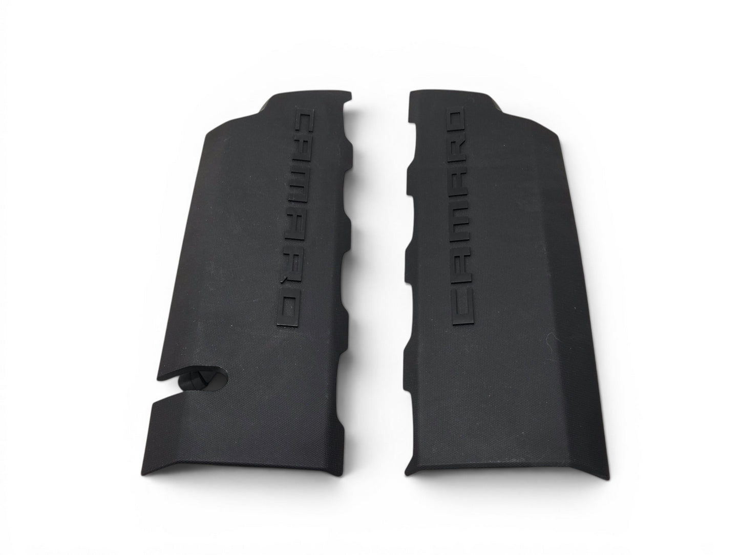 2016-2024 Chevy Camaro SS LT1 6.2L Engine Fuel Rail Covers Pair Black OEM GM