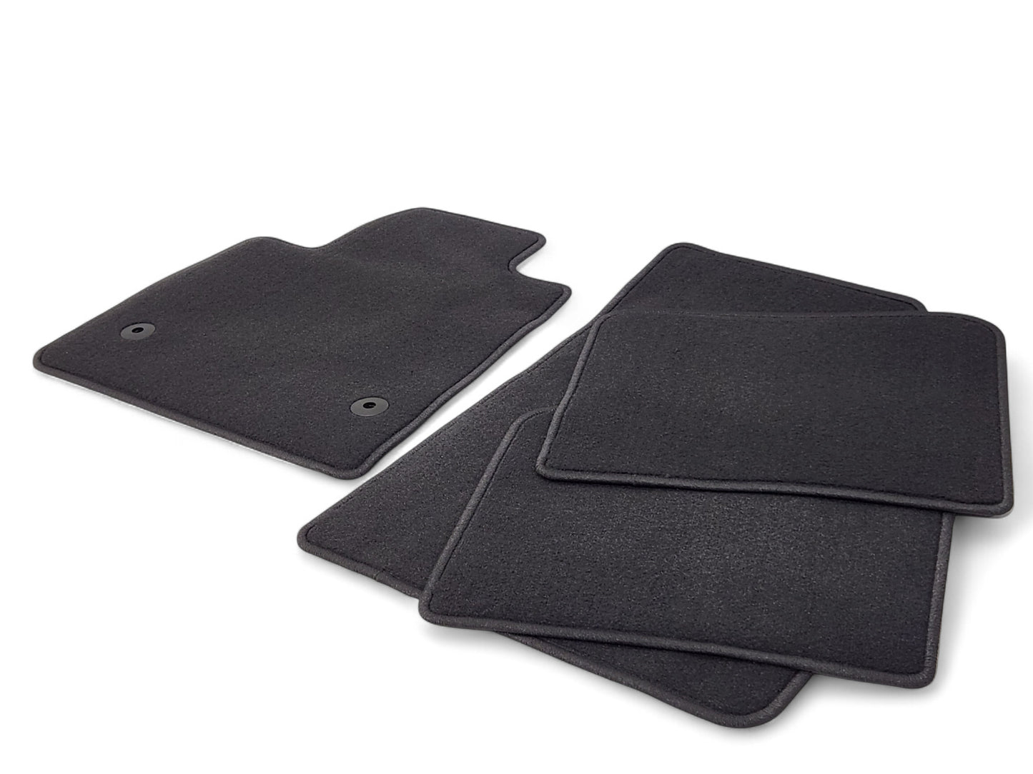 2017-2022 GMC Acadia Jet Black Front Rear Interior Carpet Floor Mat Set 84129781