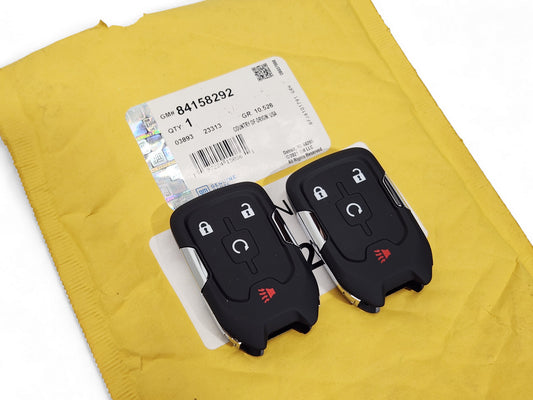 2017-2023 GMC Acadia Remote Start Upgrade Package 4 Buttons 2 Remotes OEM GM