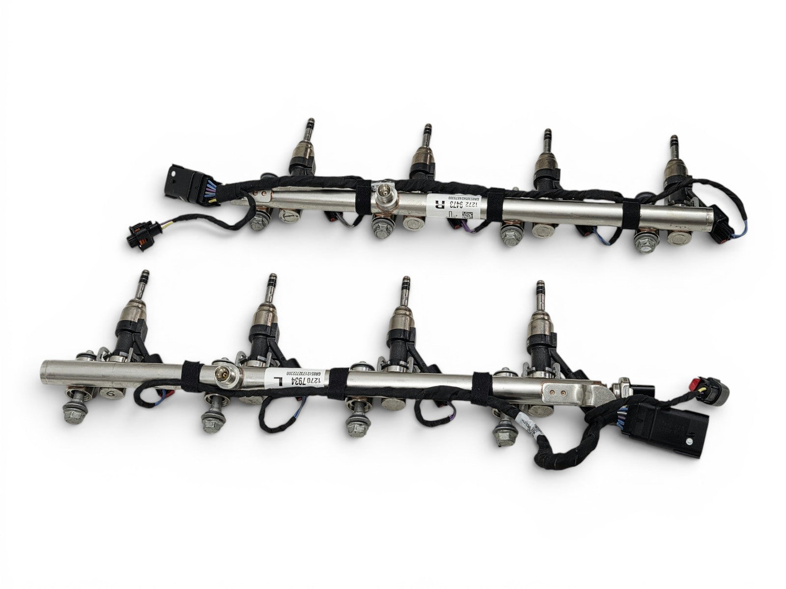 Send it Auto Parts OEM GM Gen V LT1 L86 fuel rails with injectors, harness, and sensor from a new crate engine.