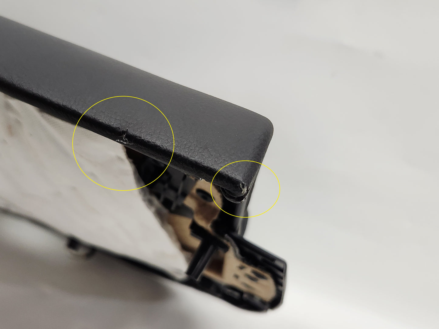 2018-2019 Cadillac CTSV CTS-V Driver Interior Door Panel Black Saffron OEM GM