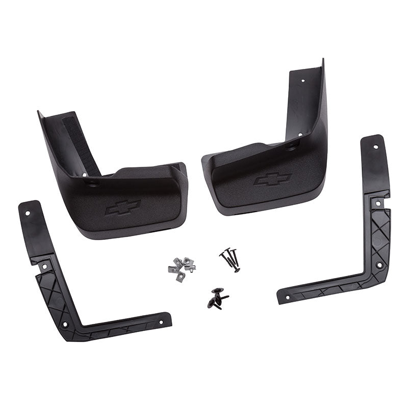 2018-2022 Chevrolet Equinox Rear Molded Splash Guards Black OEM GM