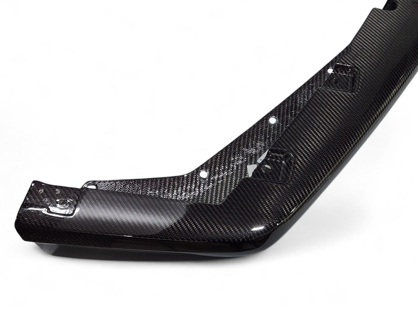2019 Chevy Corvette C7 ZR1 Exposed Carbon Fiber Front Splitter OEM GM 84200567