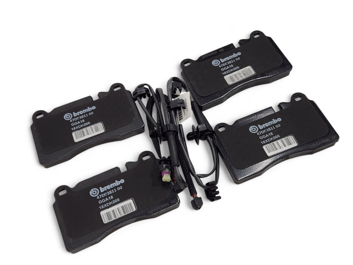 2019 Chevy Corvette ZR1 Rear Brake Pads for Carbon Ceramic Rotors OEM Brembo