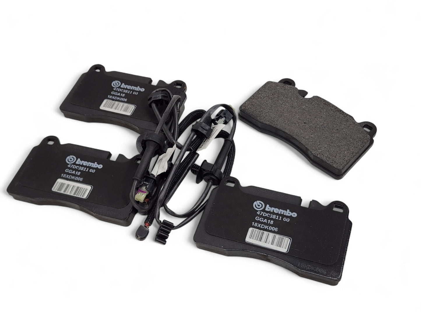 2019 Chevy Corvette ZR1 Rear Brake Pads for Carbon Ceramic Rotors OEM Brembo