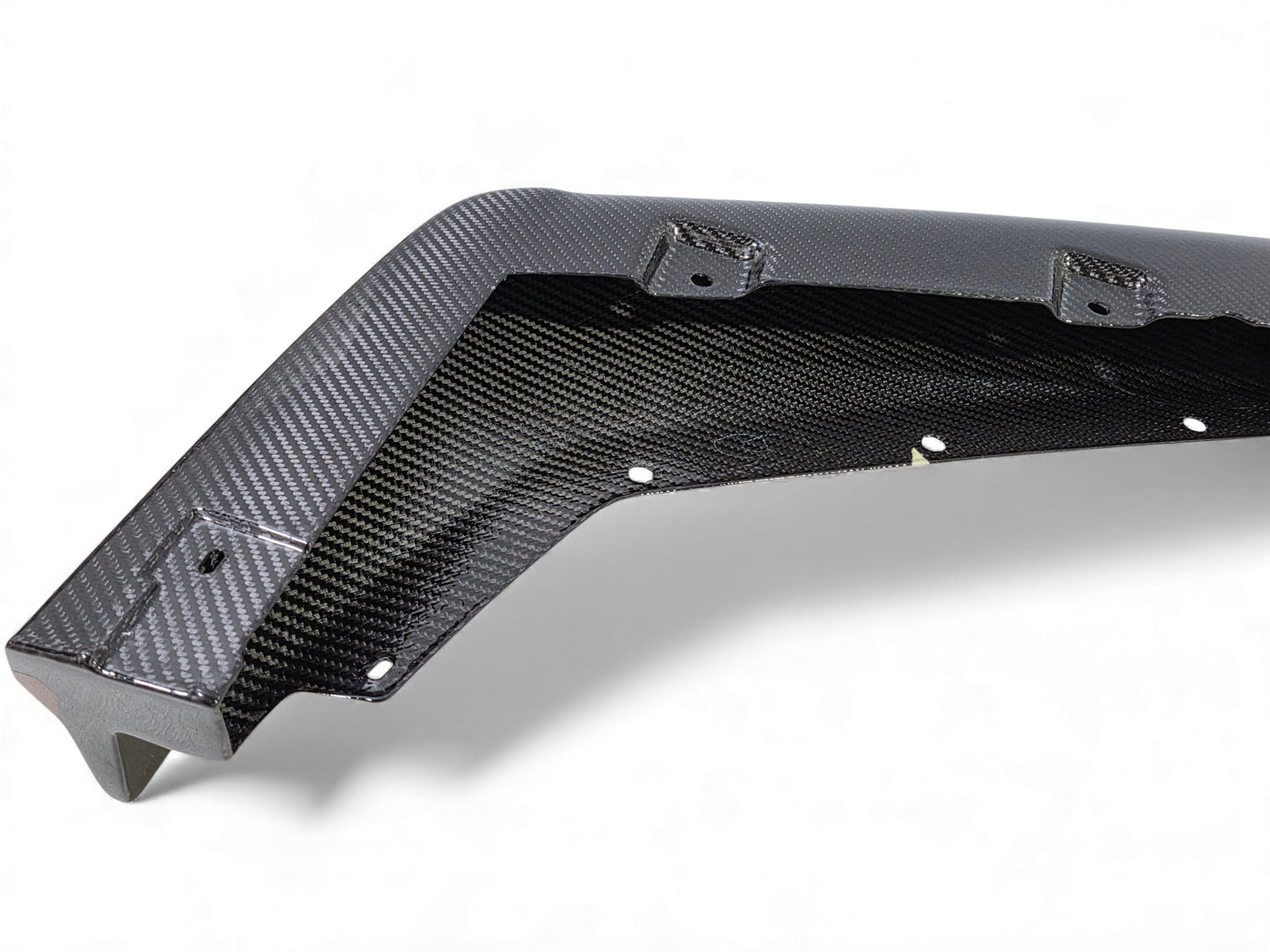 2019 Corvette C7 ZR1 Exposed Carbon Fiber Front Splitter Sebring Package OEM