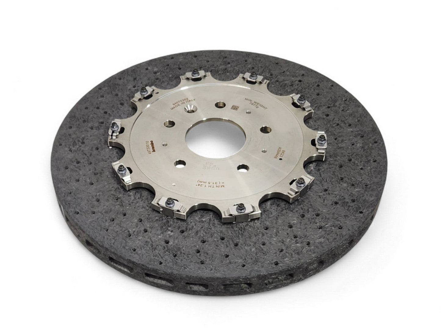 2019 Corvette C7 ZR1 Rear Carbon Ceramic Brembo Brake Rotor OEM GM