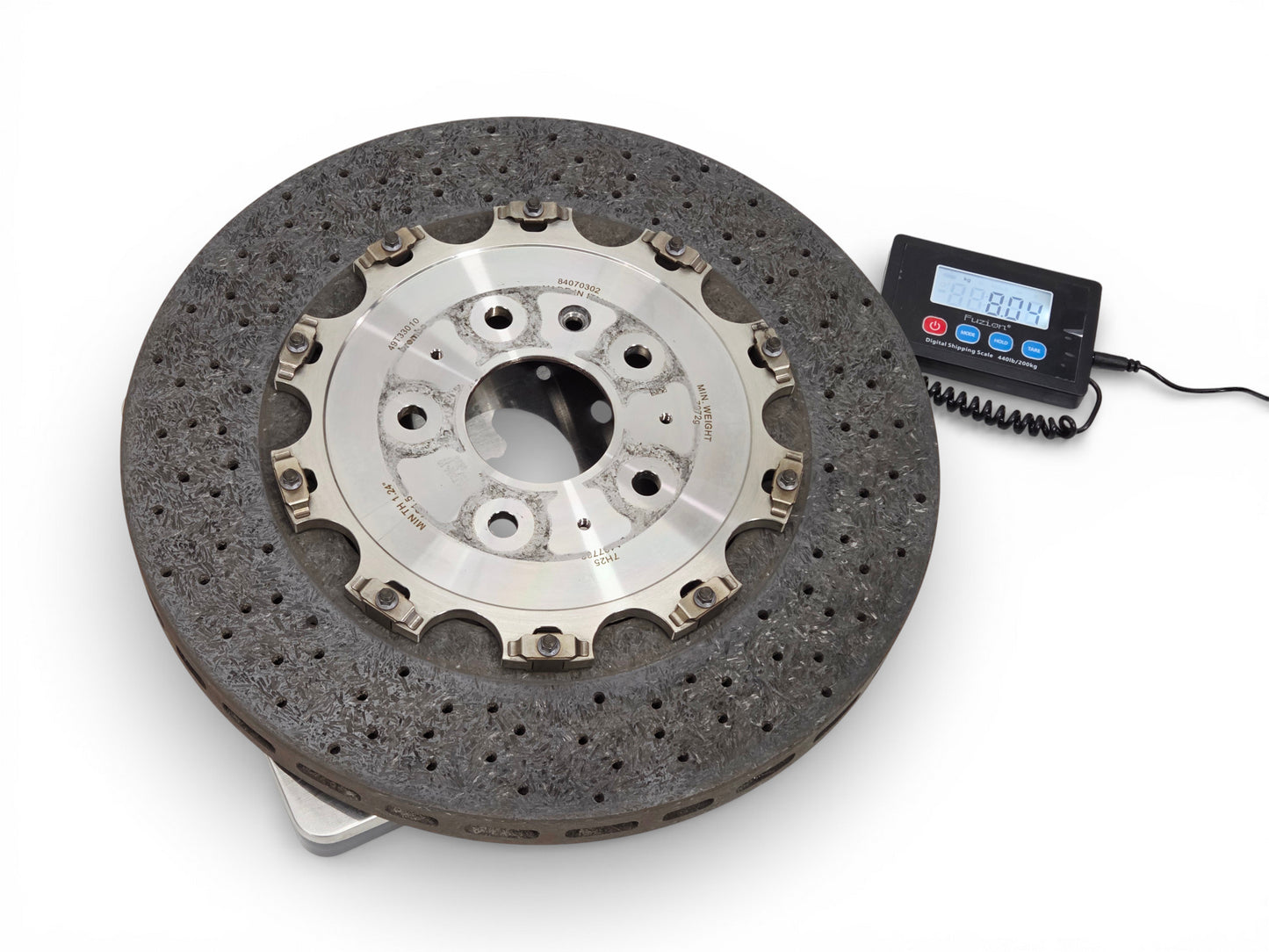 2019 Corvette C7 ZR1 Rear Carbon Ceramic Brembo Brake Rotor OEM GM