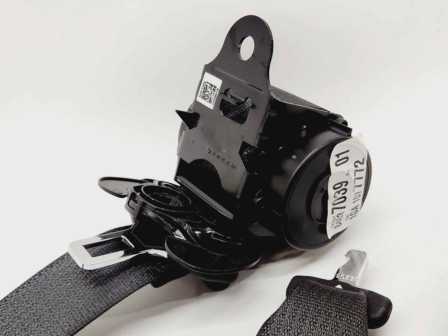 2020-2023 Cadillac CT4 Rear Right Left Center Black Seat Belts OEM GM