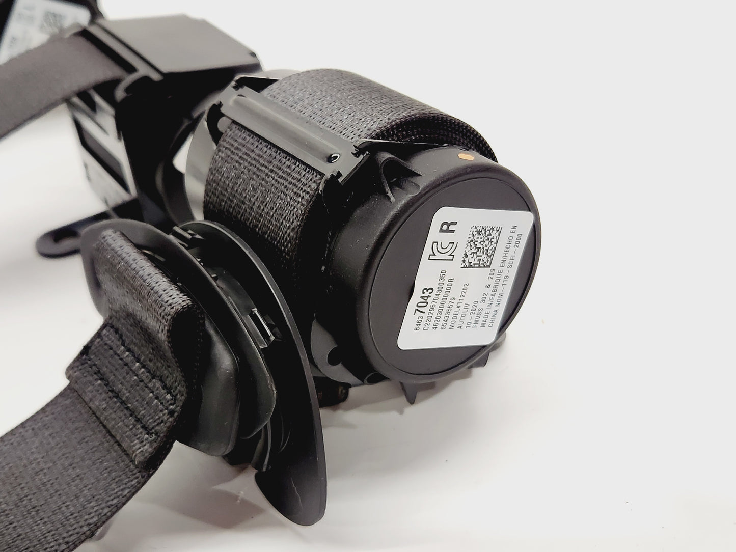 2020-2023 Cadillac CT4 Rear Right Left Center Black Seat Belts OEM GM