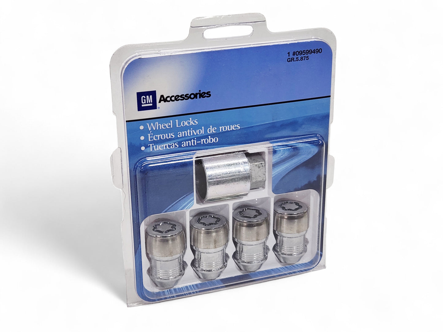 2020-2023 Chevy Cadillac Wheel Lock Kit with Key OEM GM 9599490