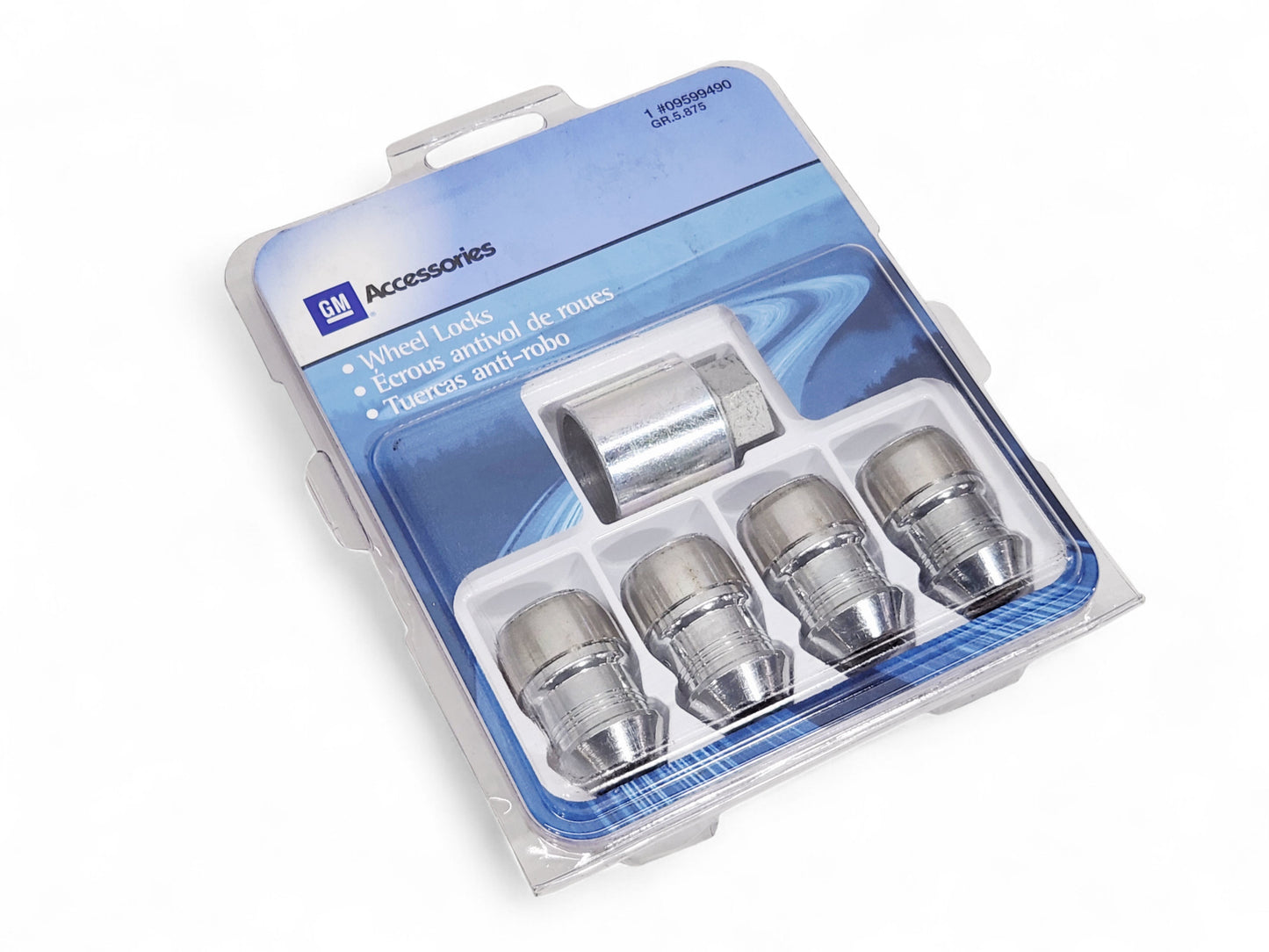 2020-2023 Chevy Cadillac Wheel Lock Kit with Key OEM GM 9599490