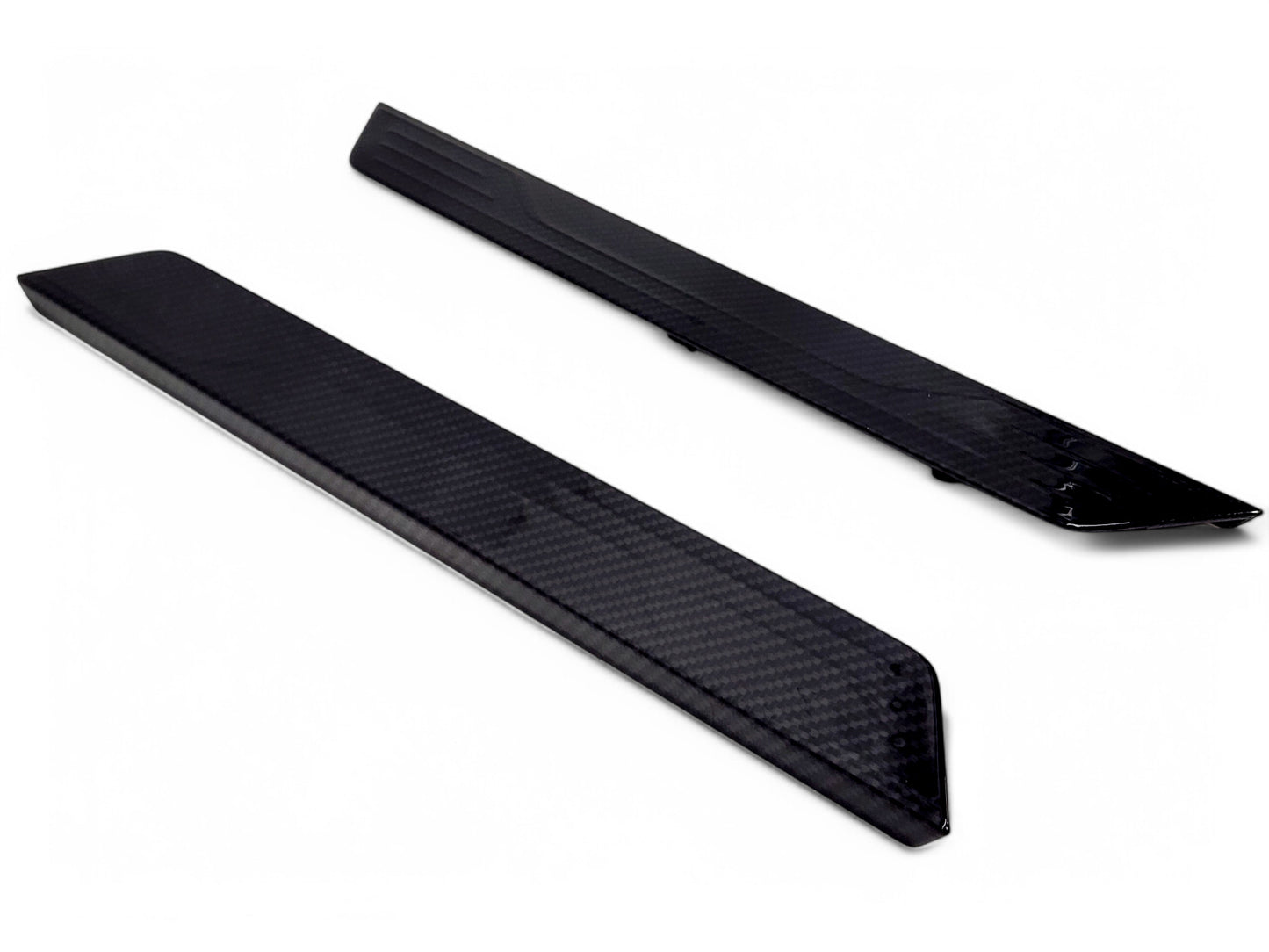 2020-2024 Chevy Corvette C8 Stingray Carbon Fiber Hydrocoat Door Sill Plates