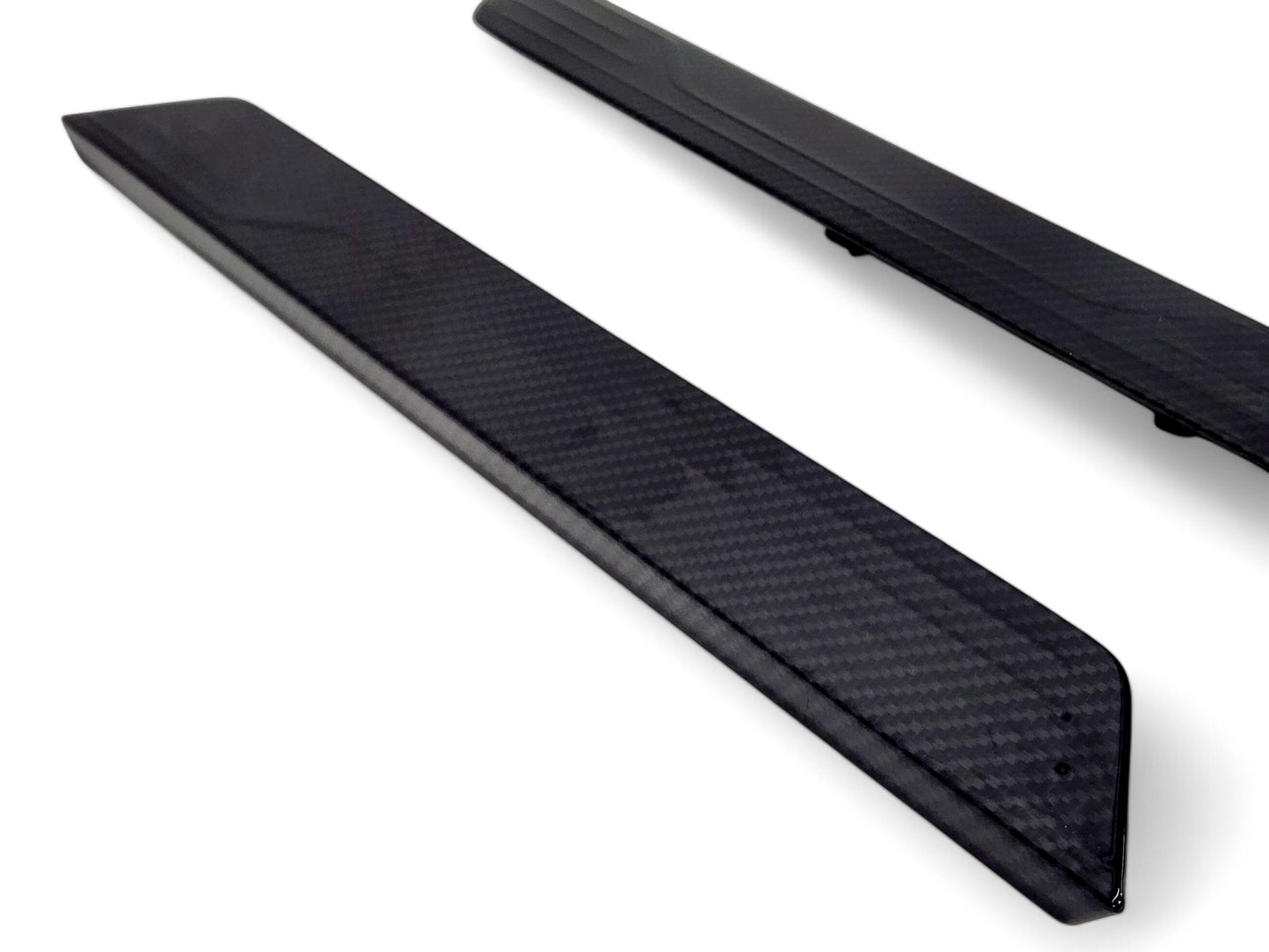 2020-2024 Chevy Corvette C8 Stingray Carbon Fiber Hydrocoat Door Sill Plates